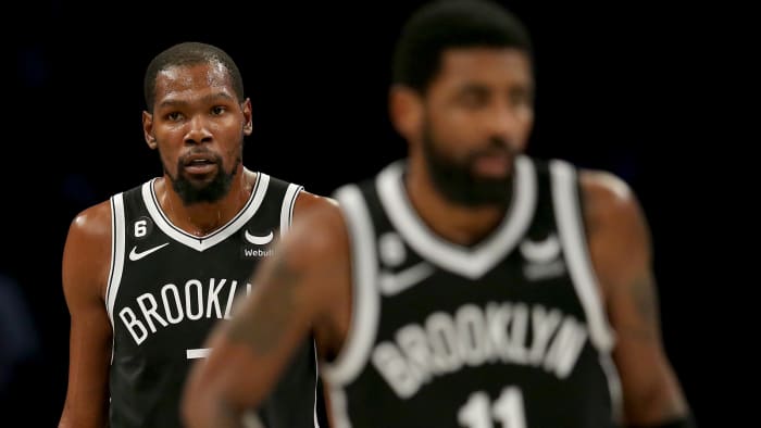 Kevin Durant and Kyrie Irving